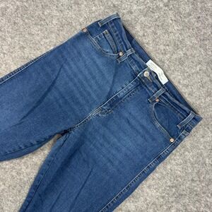 Signature by Levi Strauss Heritage High Rise Skinny Jeans Blue Distressed 12 W31